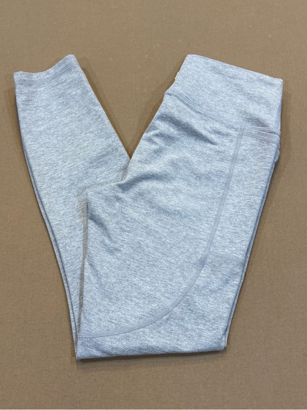 Vuori Women’s Clean Elevation Leggings Light Heather Grey Size Small